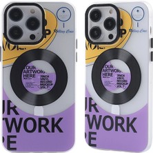 Epilons Mey Ithalat® Iphone 14 Kılıf Apollo Magneticsafe Desenli Kapak - Apollo Şeffaf - 6