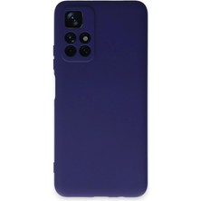 Epilons Mey Ithalat® Redmi Note 11T Kılıf Nano Içi Kadife Silikon - Mor
