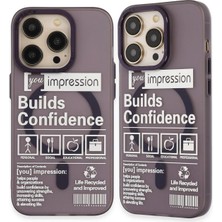 Epilons Mey Ithalat® Iphone 14 Kılıf Apollo Magneticsafe Desenli Kapak - Apollo Mor - 6