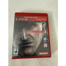 Konami Ps3 Metal Gear Solid 4 Mgs 4 Greatest Hits Kırmızı Kutu Full Içerik 10/10 Kondüsyon