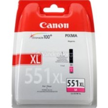Rory Canon CLI-551XL M Magenta Kırmızı Yüksek Kapasiteli Mürekkep Kartuş IP7250 MX925
