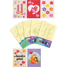 Artikel Anneler Günü Özel, Tuz Boyama Oyunu 5 Li Seti , Eğitici Aktivite , Kum Boyama Oyunu TB-035