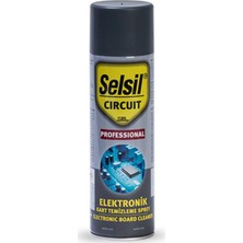 Selsil Elektronik Devre Kart Temizleyici Sprey 200 ml - Yağsız Elektronik Temizleme Spreyi