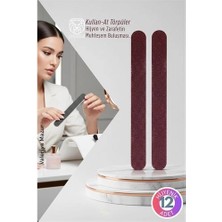 Epilons Mey Ithalat® 12’li Hijyenik Kullan-At Çift Taraflı Törpü Seti Solingen Professional