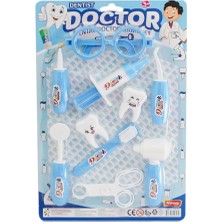 Epilons Mey Ithalat® ERN-897 Heroes Toys Kartela Erkek Dişçi Oyun Seti
