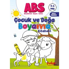 Pinokyo Yayınları Abs 4-6 Yaş Çocuk ve Doğa Boyama Kitabım