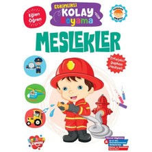 Boyama Zamanı Etkinlikli Kolay Boyama – Meslekler