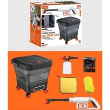 Auhma Acr-08 Katlanabilir Kovalı Basınçlı Araç Yıkama Makinesi | 20.000 Mah Batarya | 335 Psı Güç | 16 Bar