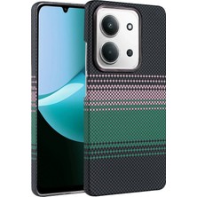 Epilons Mey Ithalat® Redmi 15C 4g Vega Magsafe Kapak - Yeşil