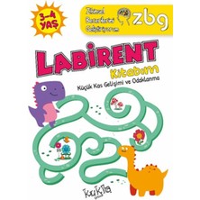 Kukla Yayınları Zbg 3-4 Yaş Labirent Kitabım