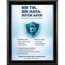 ÖzgürceSeç A4 (21X30) Alüminyum Açılır Kapanır Siyah Çerçeve 25MM - Eko