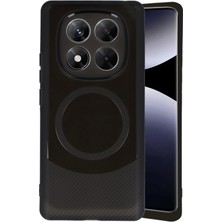 Epilons Mey Ithalat® Redmi Note 14 5g Kılıf Maya Karbon Kapak - Siyah