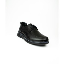 Restfull 8020 Siyah Deri Erkek Günlük Ayakkabı