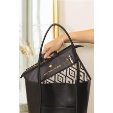 Hobicium Çanta Içi Organizer – Fermuarlı Bölmeli Çanta Düzenleyici Insert – Çok Amaçlı Kadın Çanta Organizer