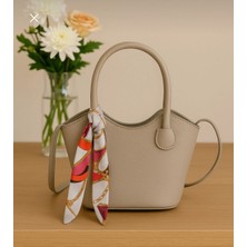 Duru Bags Wallet Fular Detaylı El Çanta