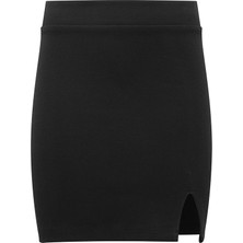 F21 Yırtmaçlı Mini Etek