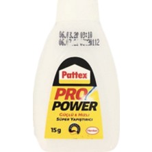 Pattex 15 gr Süper Yapıştırıcı Likit Ürün Hızlı Yapıştırma Özelliği ile