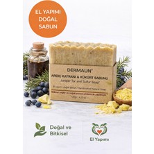 Dermaun Doğal-El Yapımı Ardıç Katranı ve Kükürt Sabunu 120 gr