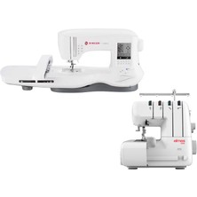 Singer Legacy Se 300 Elektronik Dikiş Makinesi ve Elmas 328 Ev Tipi Overlok Makinesi Avantajlı Paket