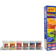 Alc 6 Renk Akrilik Boya