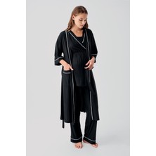 Artış Collection Kısa Kollu Esnek Viskoz Hamile Pijama Takımı 16302