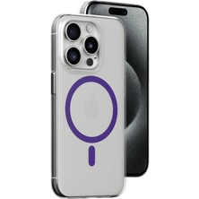 Epilons Mey Ithalat® Iphone 14 Kılıf Bubble Magsafe Kapak - Mor