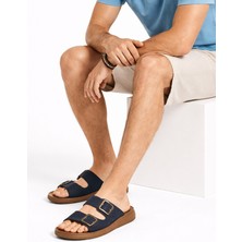 Wordex Kmr 10201 Erkek Çift Toka Plaj Havuz Bahçe Hafif Günlük Terlik