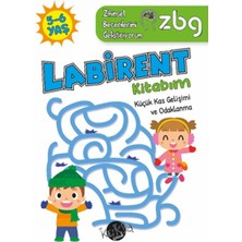 Kukla Yayınları Zbg 5-6  Yaş Labirent Kitabım