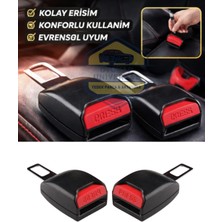 Otokap Universal Emniyet Kemer 2 Adet Metal Aparat Tüm Araçlara Uyumlu