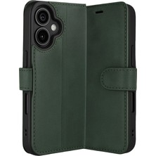 Epilons Mey Ithalat® Iphone 17 S Kapaklı Kılıf - Yeşil