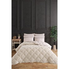 Çeyiz Merkezi Wellsoft Uyku Seti Çift Taraflı Jakarlı 4 Parça - Çift Kişilik