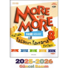 Kurmay Yayınları Kurmay Elt More And More 8. Sınıf Lgs Haftalık Kazanım Kavrama Föyleri
