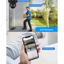 O-kam 4g Solar OKAM-3815 Ptz Kamera Siyah Renkli Yüksek Çözünürlük ve Gelişmiş Görüş Özellikleri