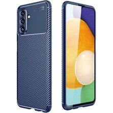 Epilons Mey Ithalat® Galaxy A36 Kılıf Auto Focus Karbon Kapak - Lacivert