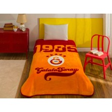 Çeyiz Merkezi Taç Galatasaray Taraftar Battaniyesi Lisanslı - Tek Kişilik