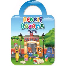 Baloon Kids Renkli Boyama-Okul