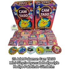 Emrah Gültekin Pokemon 20 Adet | Kahramanlar Serisi Hediye Paketli Gönderim | Mini Oyuncak ve Şeker Hediyeli Set