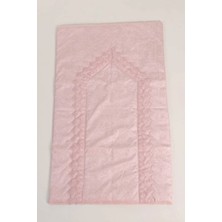 Çeyiz Merkezi Kadife Fistolu Seccade - Pudra