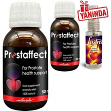 Tuba Toptaş Prostaffect Erkeklere Özel 2 Adet 50 ml Şurup + Yanında Lustra Masaj Yağı