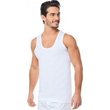 Baytaş Yıldız Erkek Atlet XL Beyaz Ter Tutmayan Yazlık Kullanım Özelliğiyle