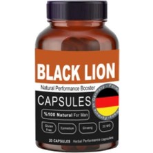 Tuba Toptaş Black Lion Men Booster Erkeklere Özel Bölge Destekleyici 20'li x 1 Adet