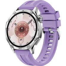 Büşra Ayhan Huawei Honor Magic 2 46MM Zore KRD-148 22MM Silikon Kordon - Lila