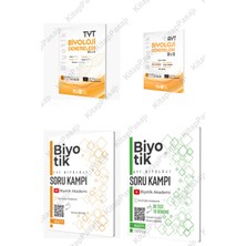 Biyotik Yayınları Tyt Ayt Biyoloji Video Anlatımlı Soru Kampı ve 60X6+30X13 Denemeleri 4 Kitap 2026
