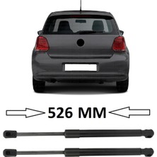 CME PARTS Volkswagen Polo 6r 2010-2017 Uyumlu Sağ + Sol Takım Bagaj Amortisörü 2 Adet 526MM 6R6827550