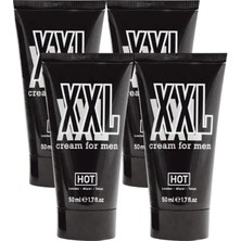 Tuba Toptaş Hotxxl Cream Men Hardener Delayer Enlarger 4lü Adet x 50 ml Erkeklere Özel Boyut Kremi