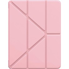 Baseus Minimalist iPad Air 13' Tablet Kılıfı - Pembe
