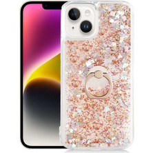 Büşra Ayhan iPhone 14 Plus Uyumlu Bsay Milce Kapak-Gold