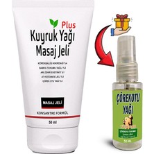 Tuba Toptaş Kuyruk Yağı Masaj Jeli Plus 1 Tane 50 ml Konsantre Formül + Çörek Otu Yağı