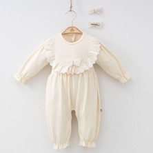 Kız Bebek Tokalı Tulum