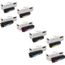 Drl Premium [CF400A / CF401A / CF402A / CF403A] Muadil Toner 8'li Set - Hp Color Laserjet Pro M252DW M252N M277DW M277N Uyumlu